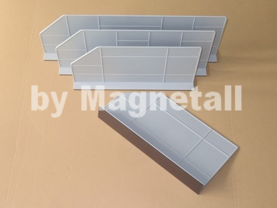 Divisorio in plastica con sotto magnete Divisorio in plastica con sotto magnete